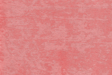 Pink fabric texture background. Empty abstract cloth backdrop