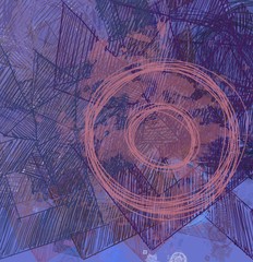 Abstract painting on canvas. Hand made art. Colorful texture. Modern artwork. Strokes of fat paint. Brushstrokes. Contemporary art. Artistic background image.