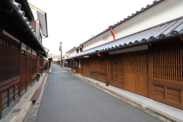 橿原市今井町の街並み