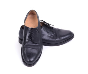 Expensive formal shoes, isolated