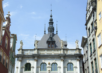 Fototapeta na wymiar Gdansk Old Town Gates