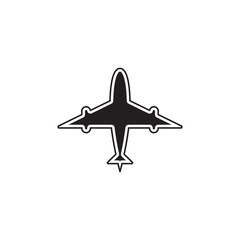 Airlines line logo template
