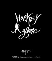 스포츠 포스터 / 손으로 그린 스포츠 그림