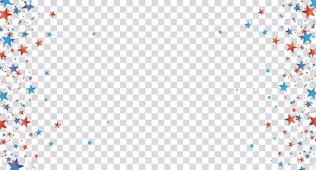 Stars Empty Space Centre Header Transparent