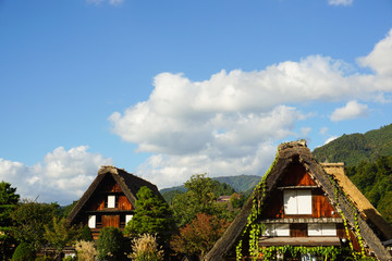 Japanese world heritage, Shirakawago, Gifu.    日本の世界遺産　白川郷岐阜   