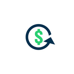 Obraz premium Refund money icon. Chargeback contour sign. quick fund cash back symbol. Currency exchange refinance. Return on investment. stock market business. Vector line illustration.