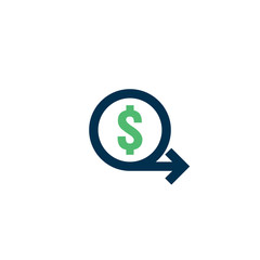 Fototapeta premium money transfer Icon. Chargeback contour sign. quick fund cash back symbol. Currency exchange refinance. Return on investment. Refund stock market business. Vector line illustration.