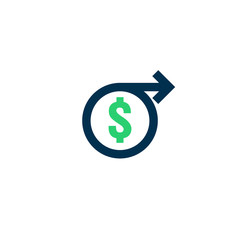 money transfer Icon. Chargeback contour sign. quick fund cash back symbol. Currency exchange refinance. Return on investment. Refund stock market business. Vector line illustration.