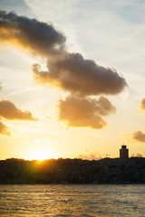 View of Istanbul from the Bosphorus.