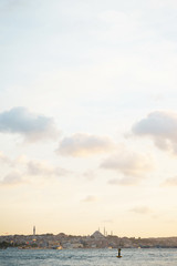 Naklejka premium View of Istanbul from the Bosphorus.