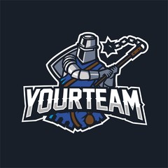 sparta/spartan/warrior/crusader/knight esport gaming mascot logo template