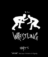 스포츠 포스터 / 손으로 그린 스포츠 그림