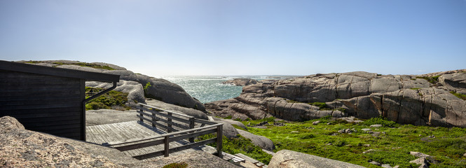Hütte am Meer