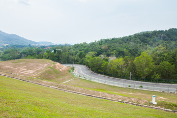 the largest dam in Penang, Malaysia.