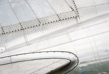 Chrome skin of the DC-3