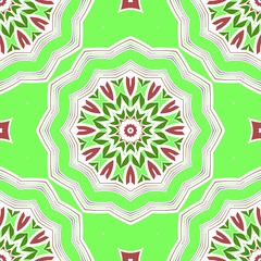 Seamless floral pattern with modern style ornament on color background. For wallpaper, cover book, fabric, scrapbooks.