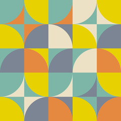 Abstract colorful geometric design. Vector illustration. Pattern can be used as a template for brochure, annual report, magazine, poster, presentation, flyer and banner.