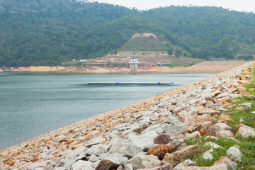 the largest dam in Penang, Malaysia.