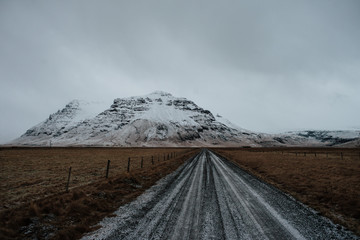 A road in Iceland