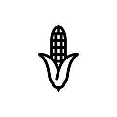 corn icon vector illustration
