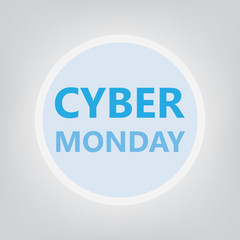 cyber monday concept- vector illustration
