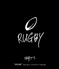 스포츠 포스터 / 손으로 그린 스포츠 그림