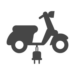 Electric scooter symbol, Scooter icon