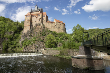 Fototapeta na wymiar Burg Kriebstein