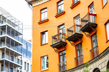 Fototapeta premium The Building Of St. Petersburg