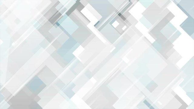 Blue and grey tech minimal geometric motion graphic design. Seamless looping. Video animation Ultra HD 4K 3840x2160