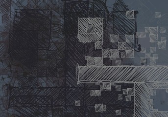 Abstract painting on canvas. Hand made art. Colorful texture. Modern artwork. Strokes of fat paint. Brushstrokes. Contemporary art. Artistic background image.