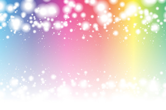 #Background #wallpaper #Vector #Illustration #design #free #free_size #charge_free #colorful #color rainbow,show business,entertainment,party,image  背景素材,ぼかし,夜空,雲,天の川,銀河,光,輝き,煌めき,オーブ,夜空,星屑,パステルカラー,星空