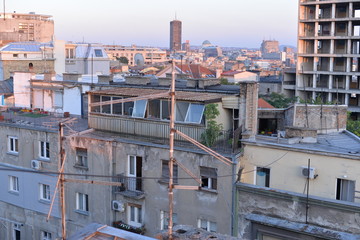 Fototapeta na wymiar Roofs