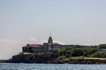 Old building on the coast