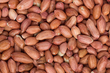 natural fresh peanuts, background, texture