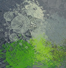 Abstract painting on canvas. Hand made art. Colorful texture. Modern artwork. Strokes of fat paint. Brushstrokes. Contemporary art. Artistic background image.