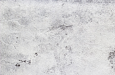 Abstract texture of decorative plaster. Grunge background of stucco texture. Gray painted surface.