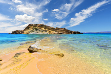 Mediterranean sea landscape