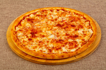 pizza Margarita with cheese