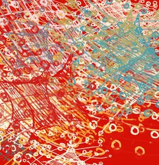 Fototapeta premium Abstract painting on canvas. Hand made art. Colorful texture. Modern artwork. Strokes of fat paint. Brushstrokes. Contemporary art. Artistic background image.