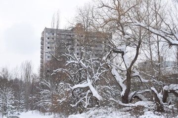 Tschernobyl im Winter 2018 © Antje