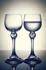  two glasses composition
