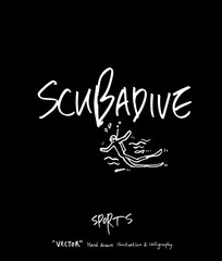 스포츠 포스터 / 손으로 그린 스포츠 그림