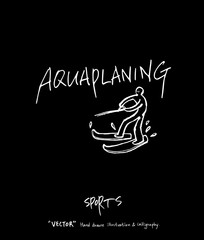 스포츠 포스터 / 손으로 그린 스포츠 그림