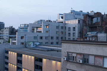 Buildings, city