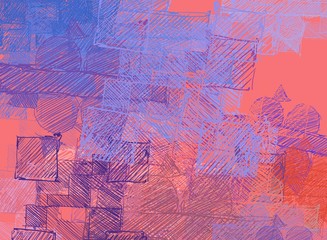 Abstract painting on canvas. Hand made art. Colorful texture. Modern artwork. Strokes of fat paint. Brushstrokes. Contemporary art. Artistic background image.