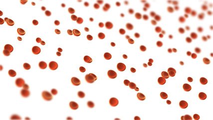 Red blood cells background 