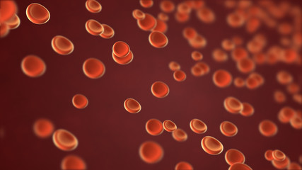 Red blood cells background 