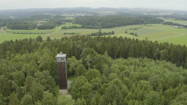 Augstbergturm Aussichtsturm Drohne