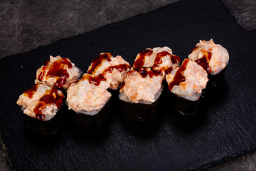 Japanese spicy sushi